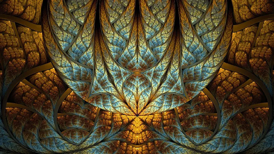 Abstract fractal stock image for wall poster printing