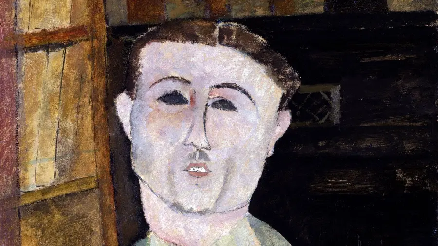 Paul Guillaume (Ritratto di Paul Guillaume)1915 by (Amedeo Modigliani (Toledo Museum of Art)