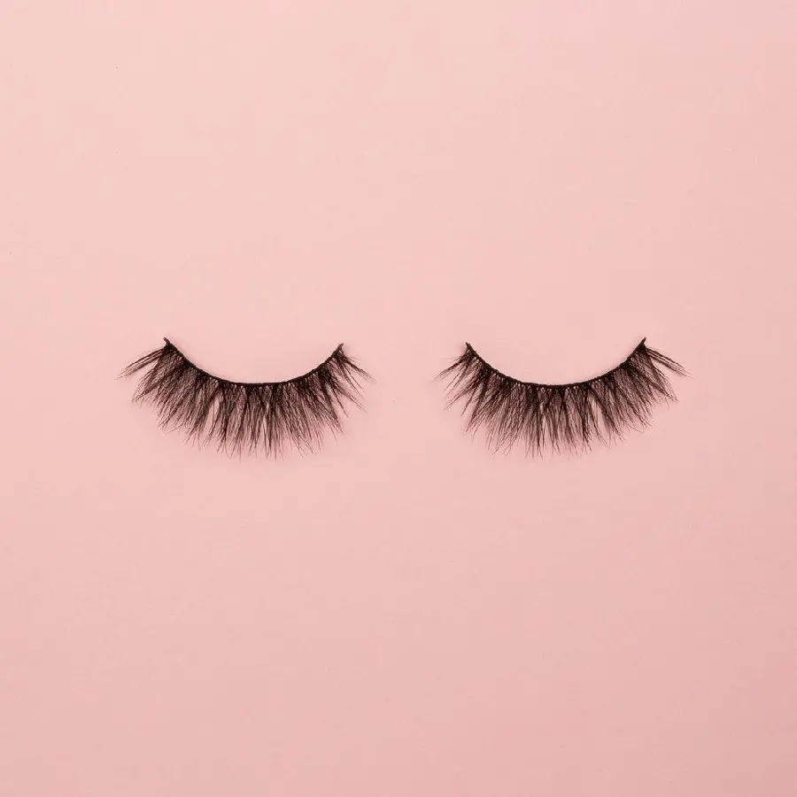 High quality open eyelash extension background image