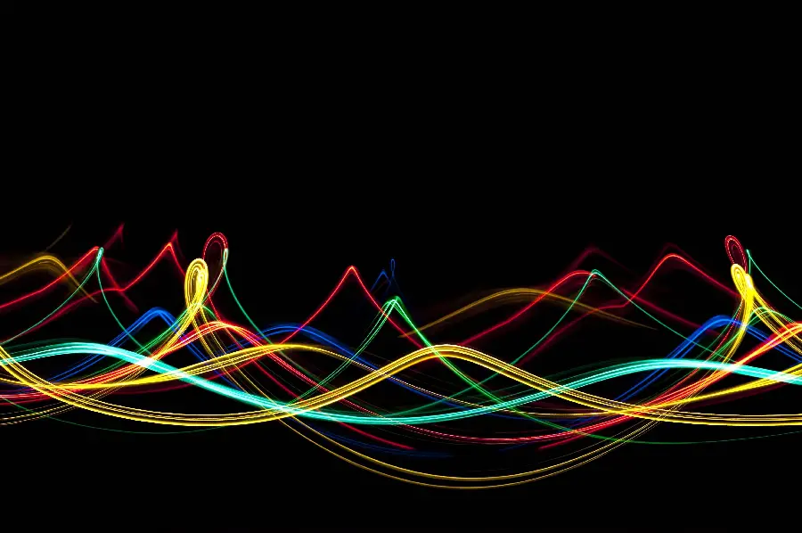 Stylish and special image of a music note design with a black background for music lovers 