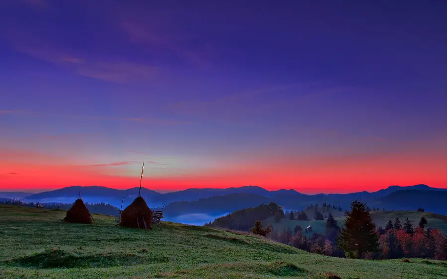 Download a very beautiful photo of nature with a beautiful and spectacular view