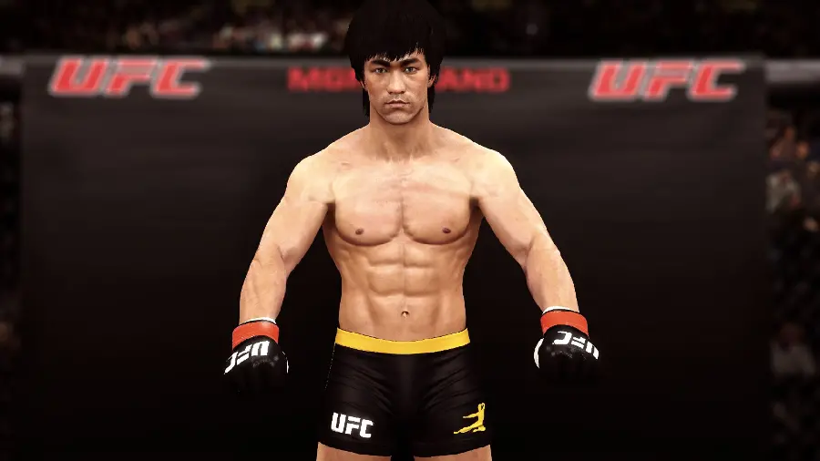 Download Bruce Lee's photo, the deceased athlete 