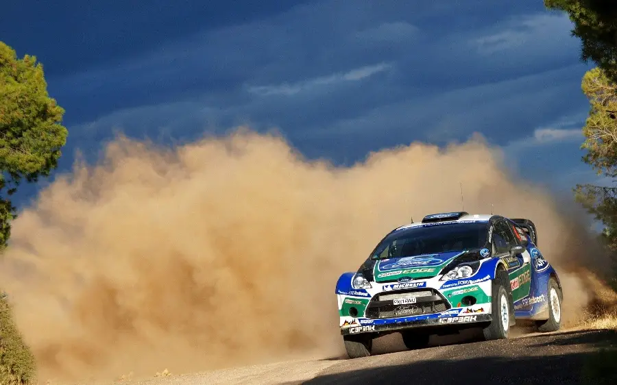 Wallpaper for fans of exciting Rally Cross races