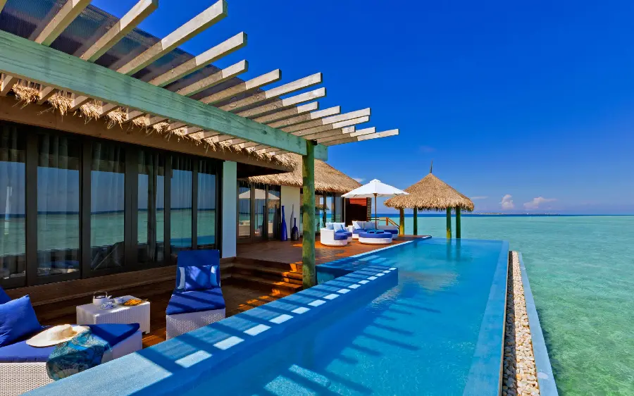 Background image of a recreational and tourist place for vacation