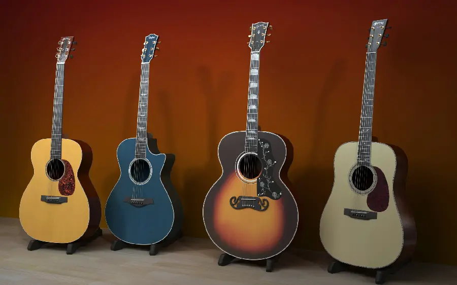 8K quality guitar design wallpaper suitable for guitarists and musicians 