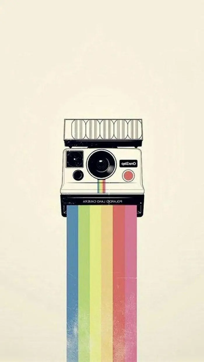 Free download of minimal and cute camera background