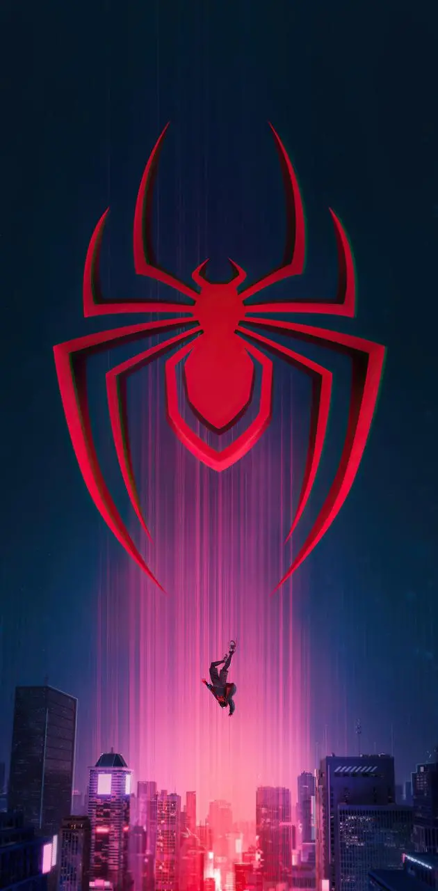 Download wallpaper Spiderman and Spiderman logo and emblem in HD quality 