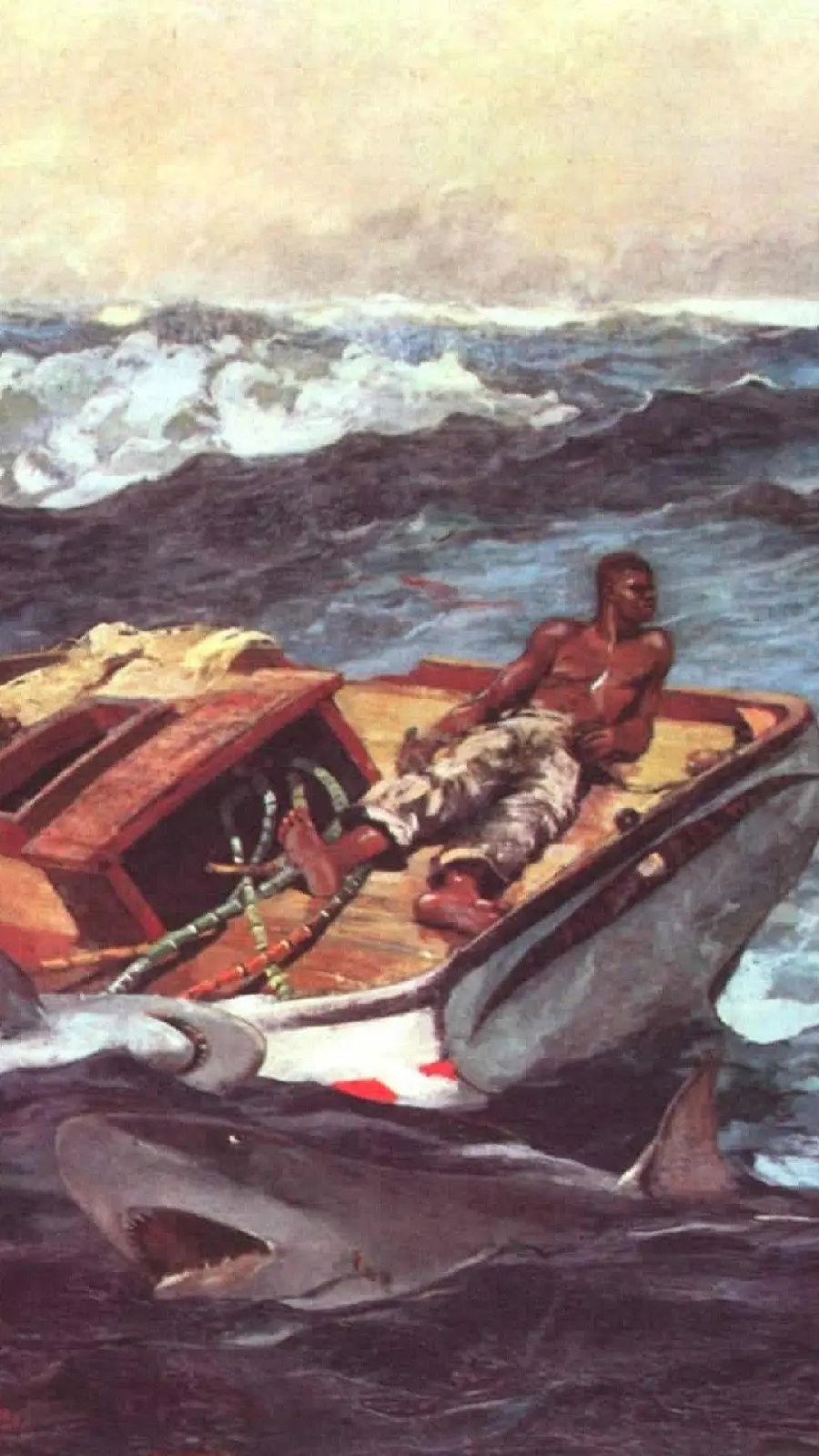 Painting Gulf Stream, 1899, (1943) Winslow Homer