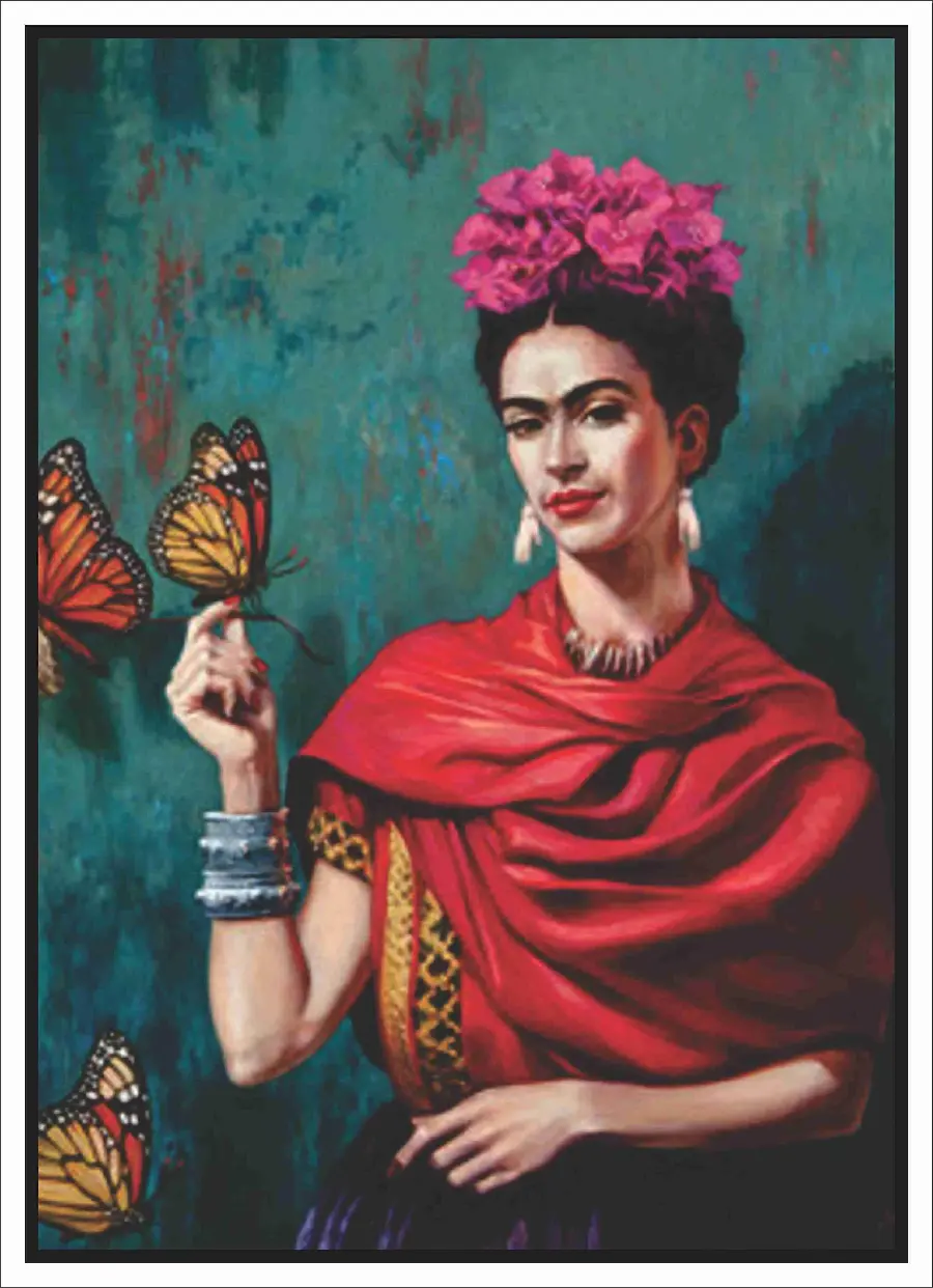 Frida Kahlo Painting Mariposas Frida Kahlo Digital Art