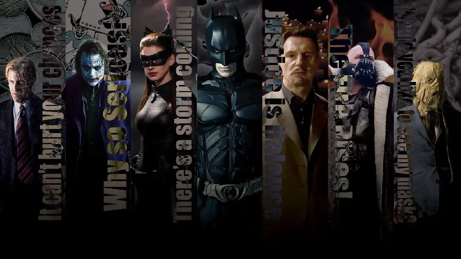 The most special edited image from the collection of famous films by Christopher Nolan
