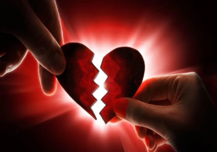 Stylish and special sad broken heart profile picture for Telegram and Instagram 