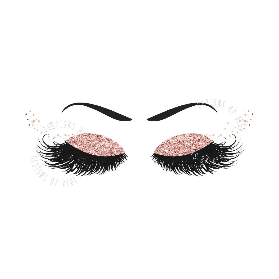 Download photo of eyelash extensions in the form of megavolume 