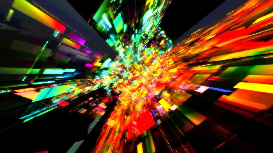 Download colorful and abstract stylish and cool wallpaper with a black background 