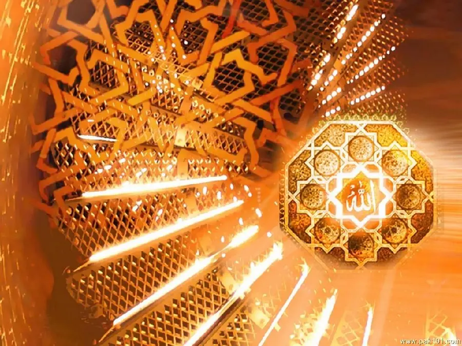 Profile photo with Islamic design for religious pages