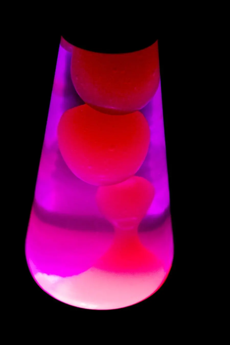 Modern Lava Lamp Wallpaper with Pink Color and Light