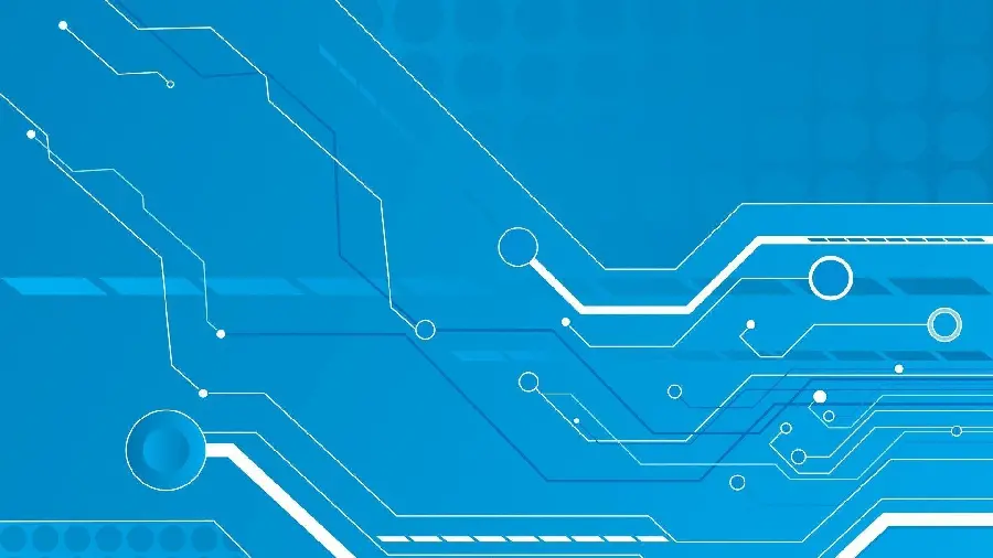 Blue Electronic Circuit Wallpaper for Image Electrical Engineers Background and Profile