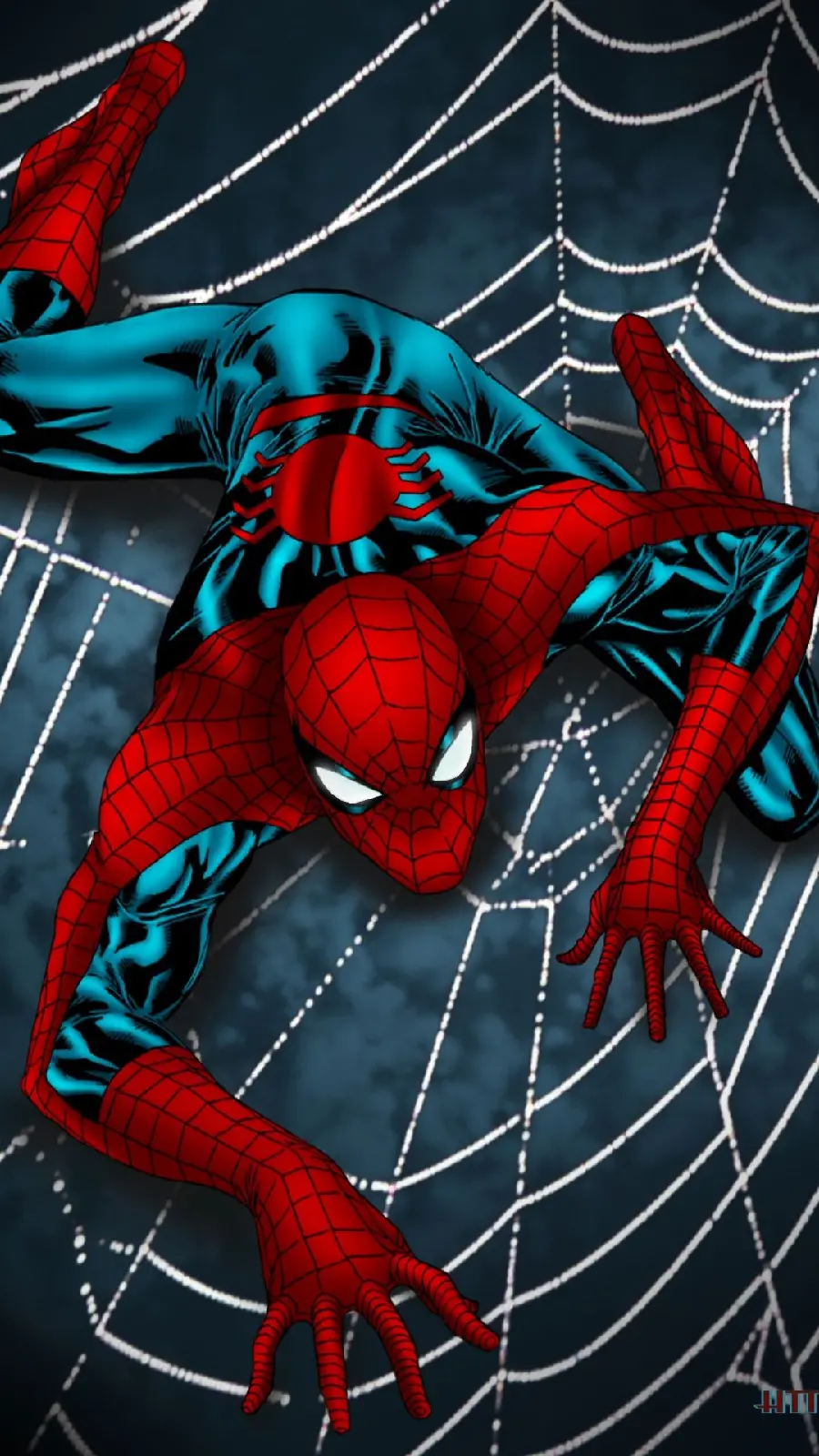 Download the most beautiful and interesting picture of Spider-Man's head