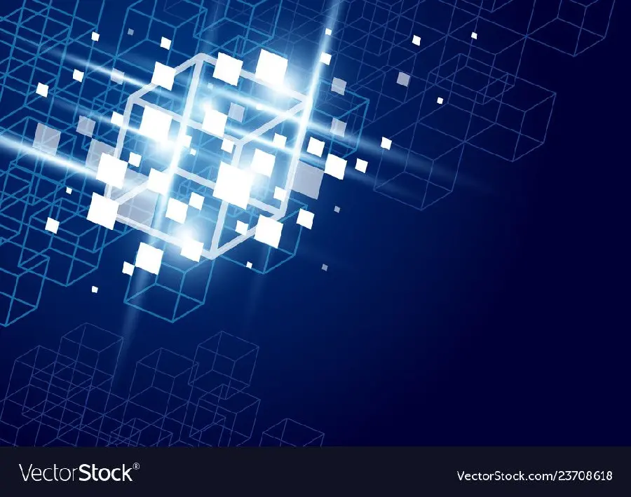 The most downloaded image of the Blockchain technology design