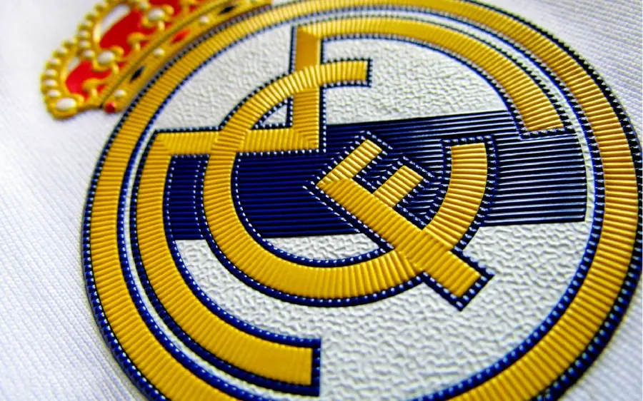 High quality photo of the logo Real Madrid Football Club 