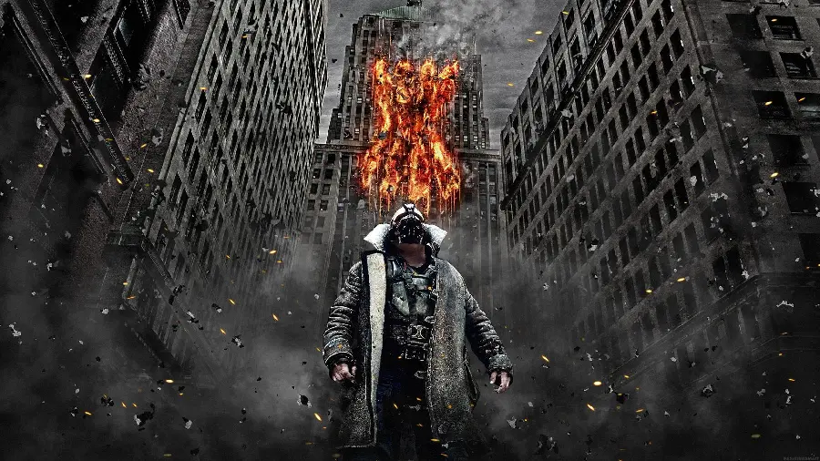 Image of the very famous movie The Dark Knight Rises