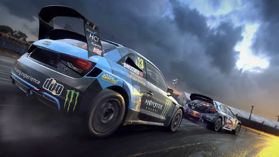 High Resolution Wallpaper of Rallycross Competition