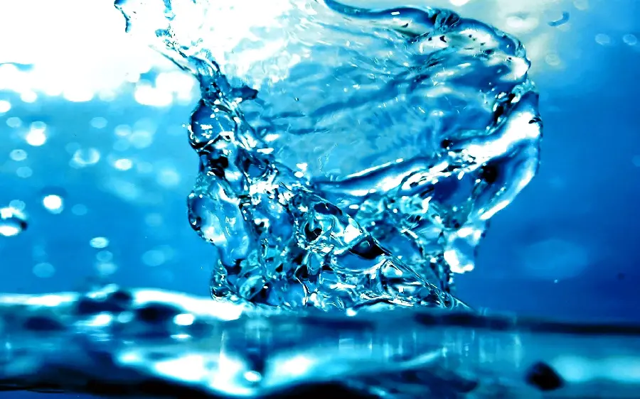 Download background suitable for screens with high inches from the special design of cool water
