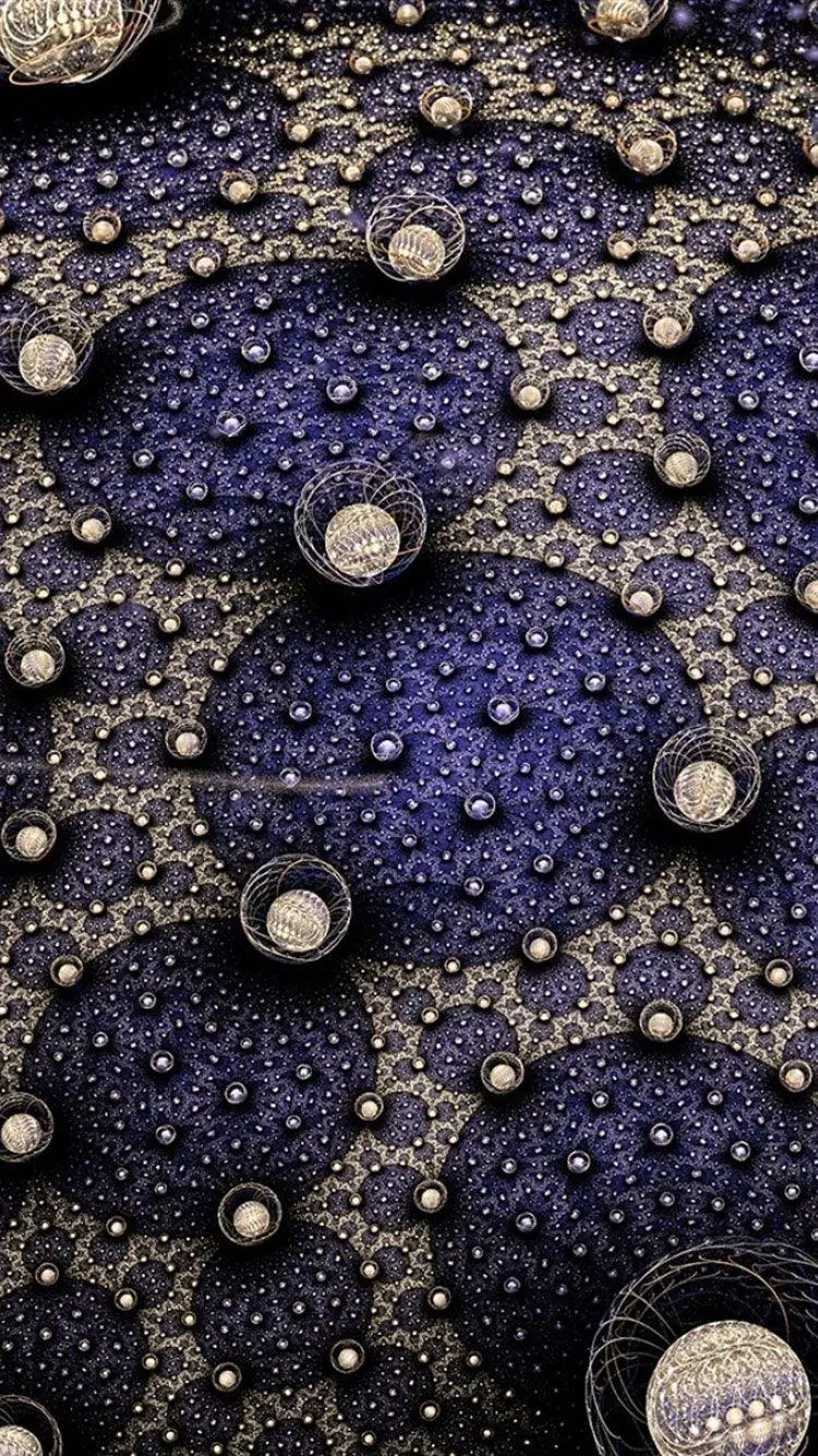 Wallpaper in a pleasant quality for lovers of the fractal style