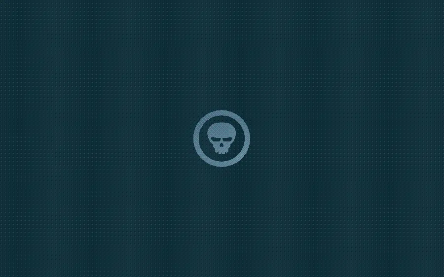 Download Cute minimalist blue wallpaper with simple background for iPhones 