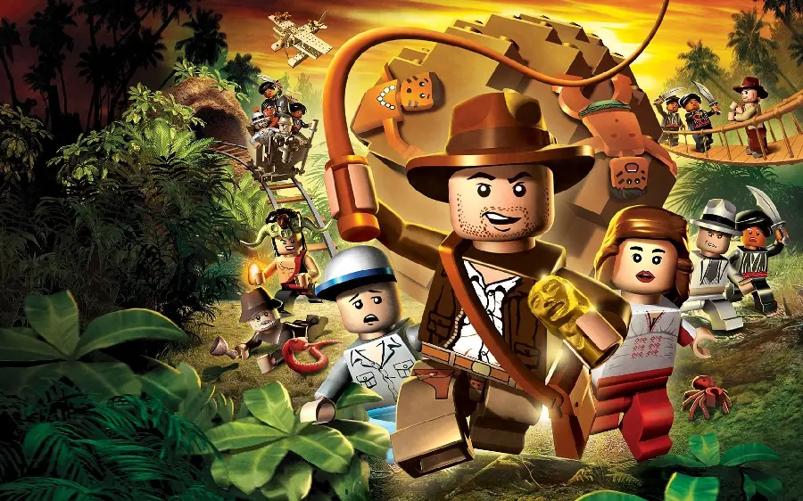 Download cartoon and childish wallpaper of Lego toys