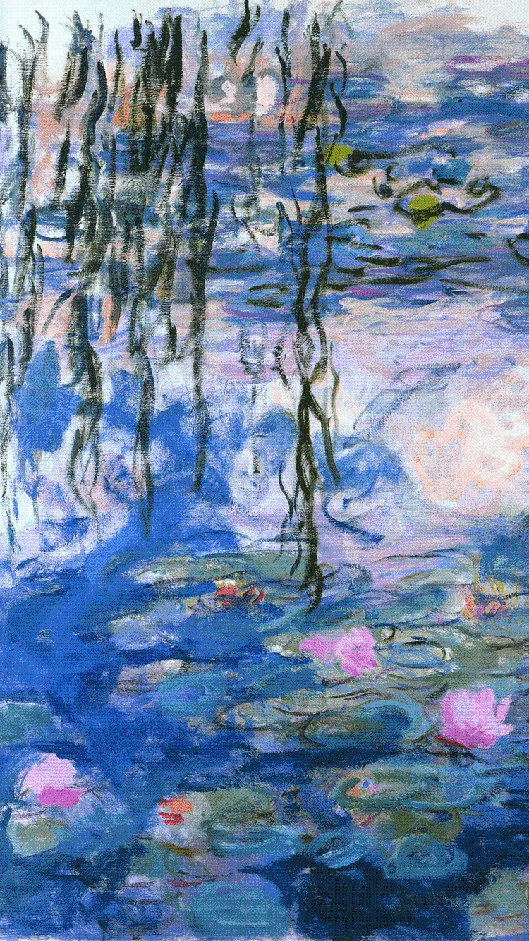 Wallpaper and profile picture of the stylish and modern painting design of violet flowers 