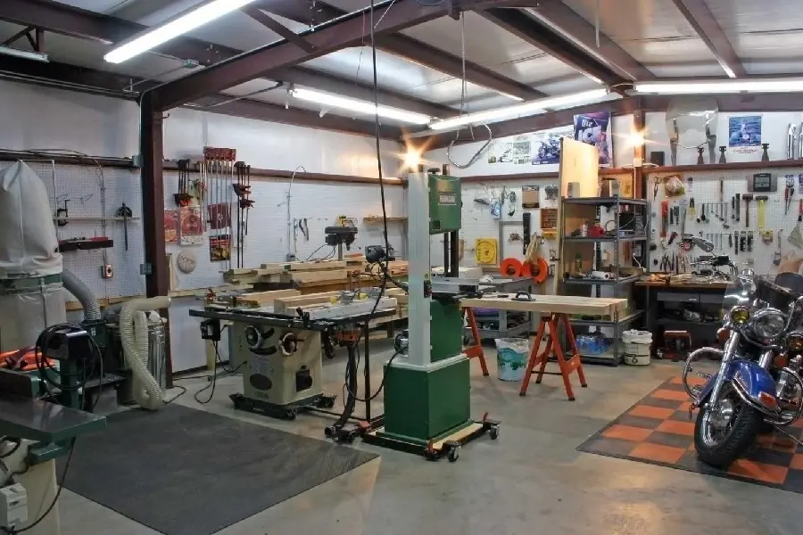 Photo of the most stylish and tidy garage and car repair shop 