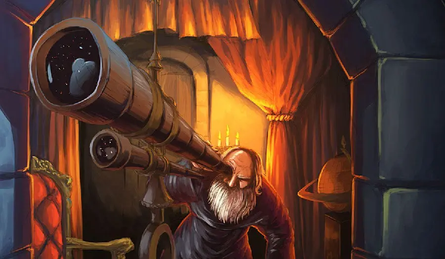 Photo of Galileo Galilei, the famous Italian astronomer 