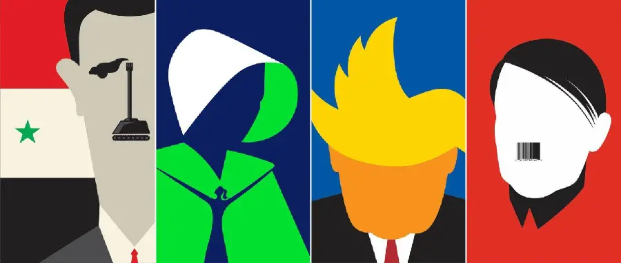 Stylish and Unique Backgrounds of World Famous People in Minimalist Style