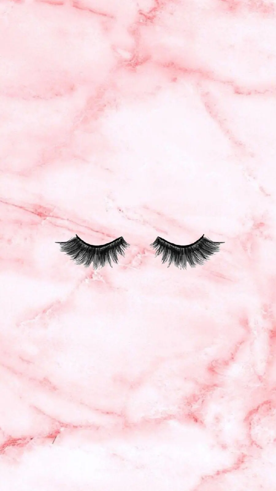 Stylish wallpaper with eyelash extension design hd 