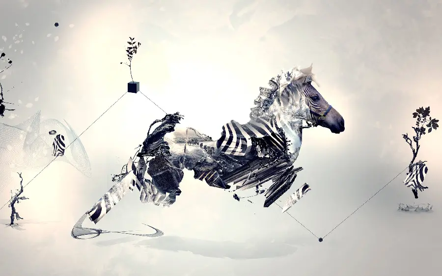 Download creative and professional zebra graphic and photoshop background photo 