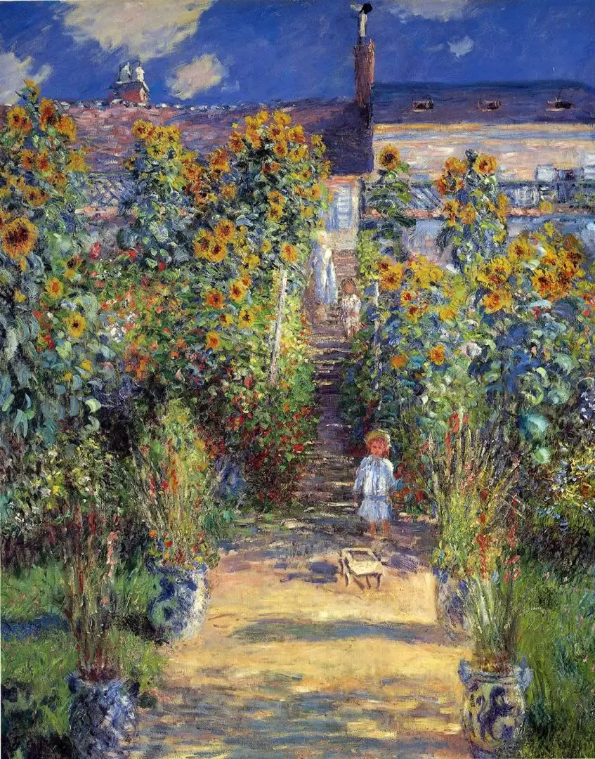Download the most terrible Claude Monet painting for iPhone background 