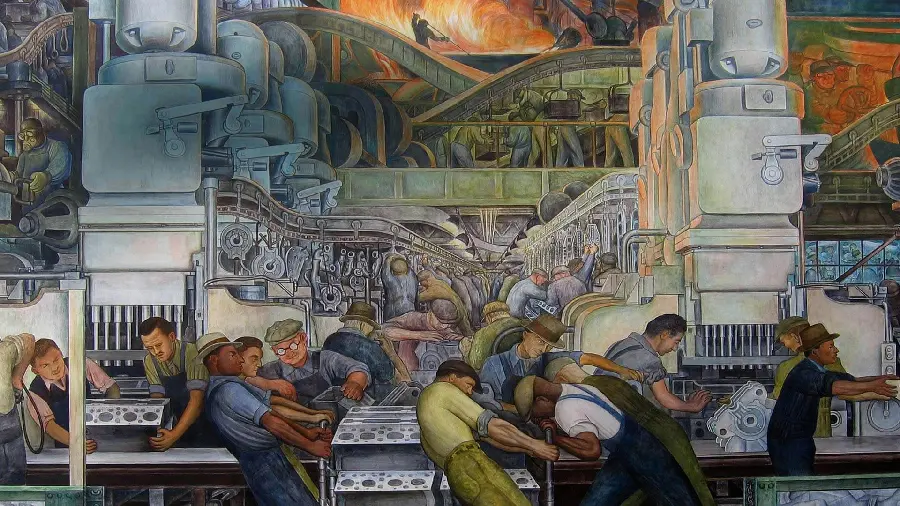 Download the masterpieces and outstanding works of Diego Rivera for free from Johoreh