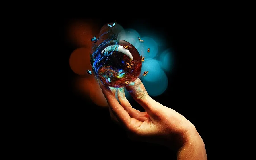 The most stylish and cool modern background with a black background for phones and tablets 