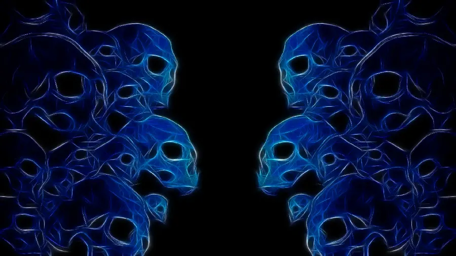 Design wallpaper Digital on black background 