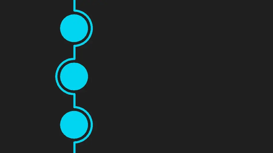 Simple minimalist wallpaper on a black background 