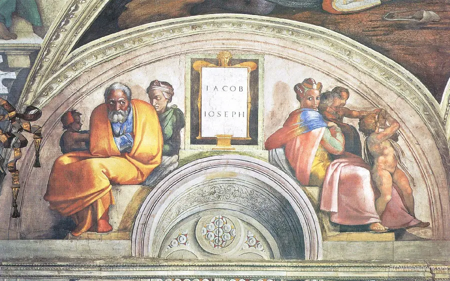 The most special stock image of Michelangelo's last high-quality artistic painting