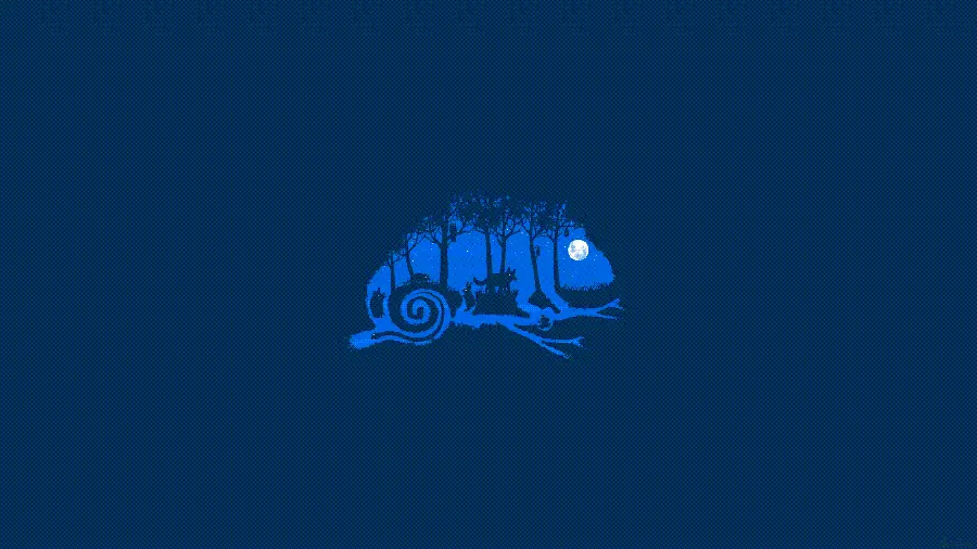 Minimalist wallpaper in a navy theme for computers and laptops