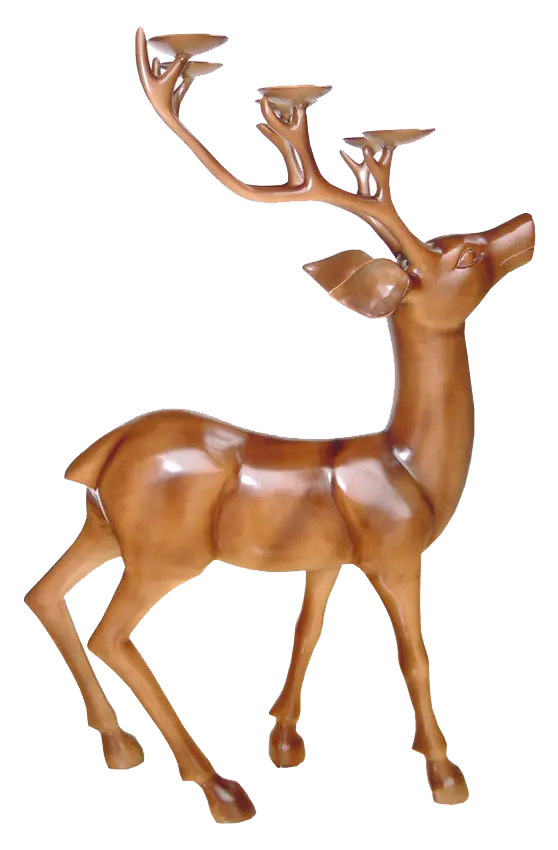 Free download of real and wild deer PNG photo, teleported and without background, full HD