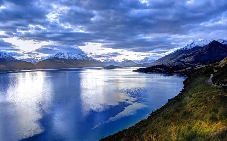 A beautiful and dreamy photo of a natural attraction and tourist spot in New Zealand