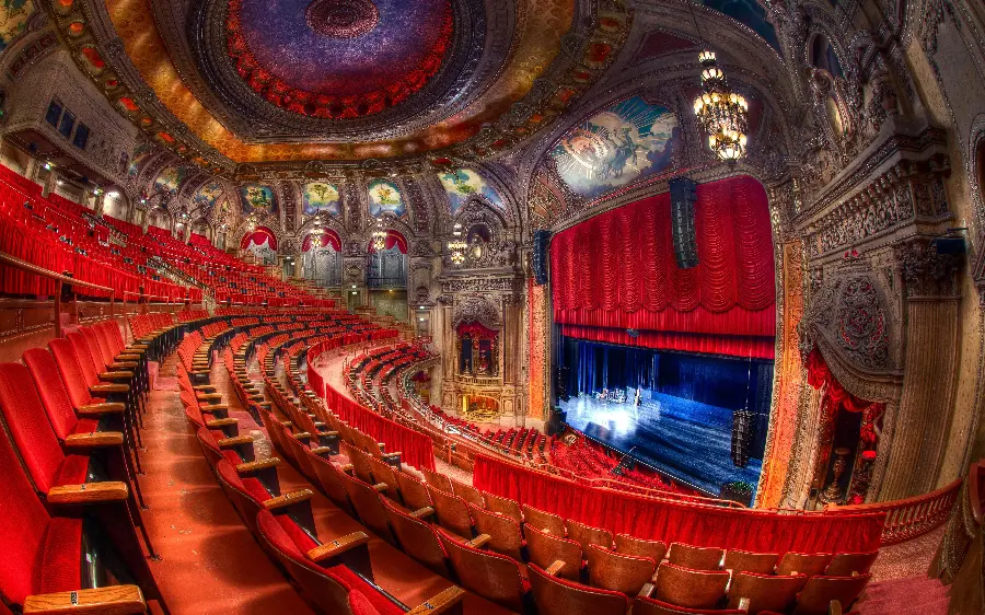 Download high quality photo of the luxurious and magnificent theater