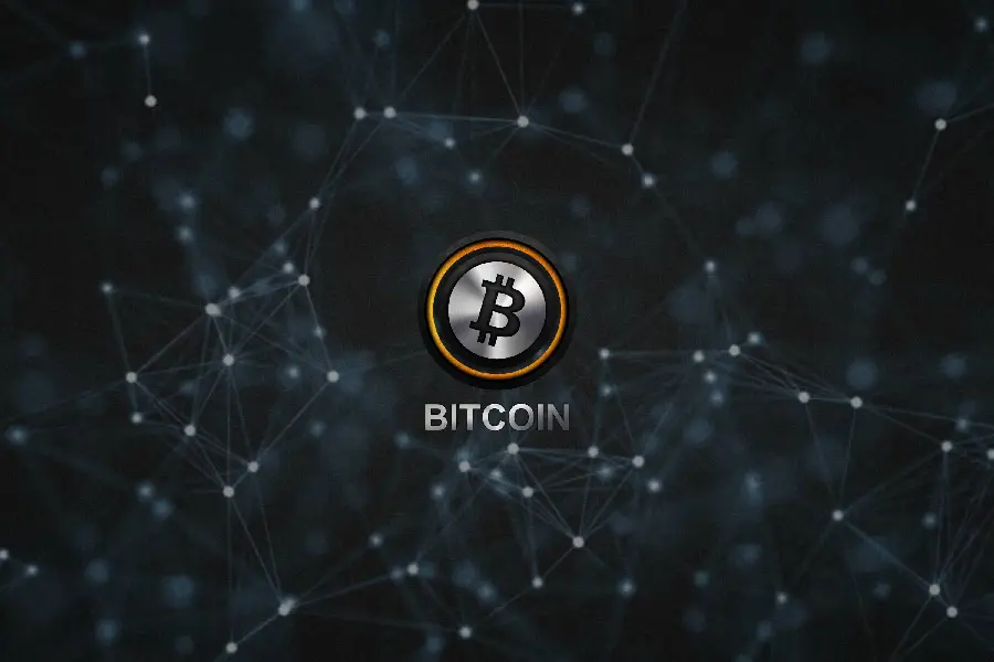 Download Attractive Blockchain Profile Picture with Black Background