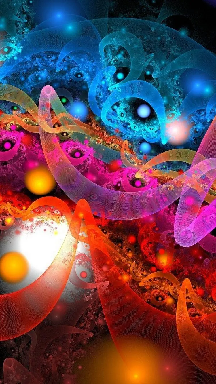 Very beautiful and spectacular fractal and abstract background photo