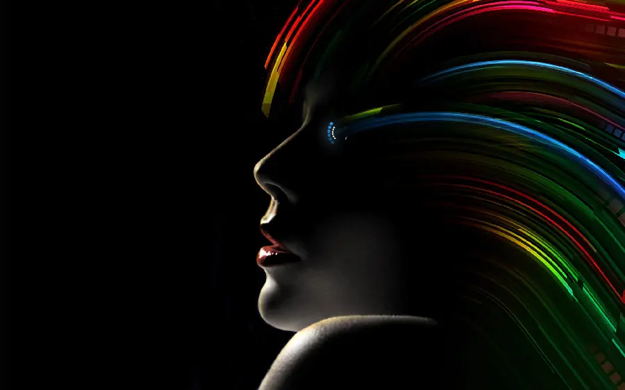 The most beautiful dark and dark background photo for girls recommended
