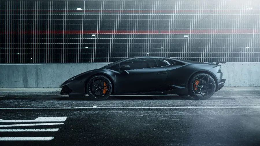 The latest model of Lamborghini Huracan car for profile and wallpaper 