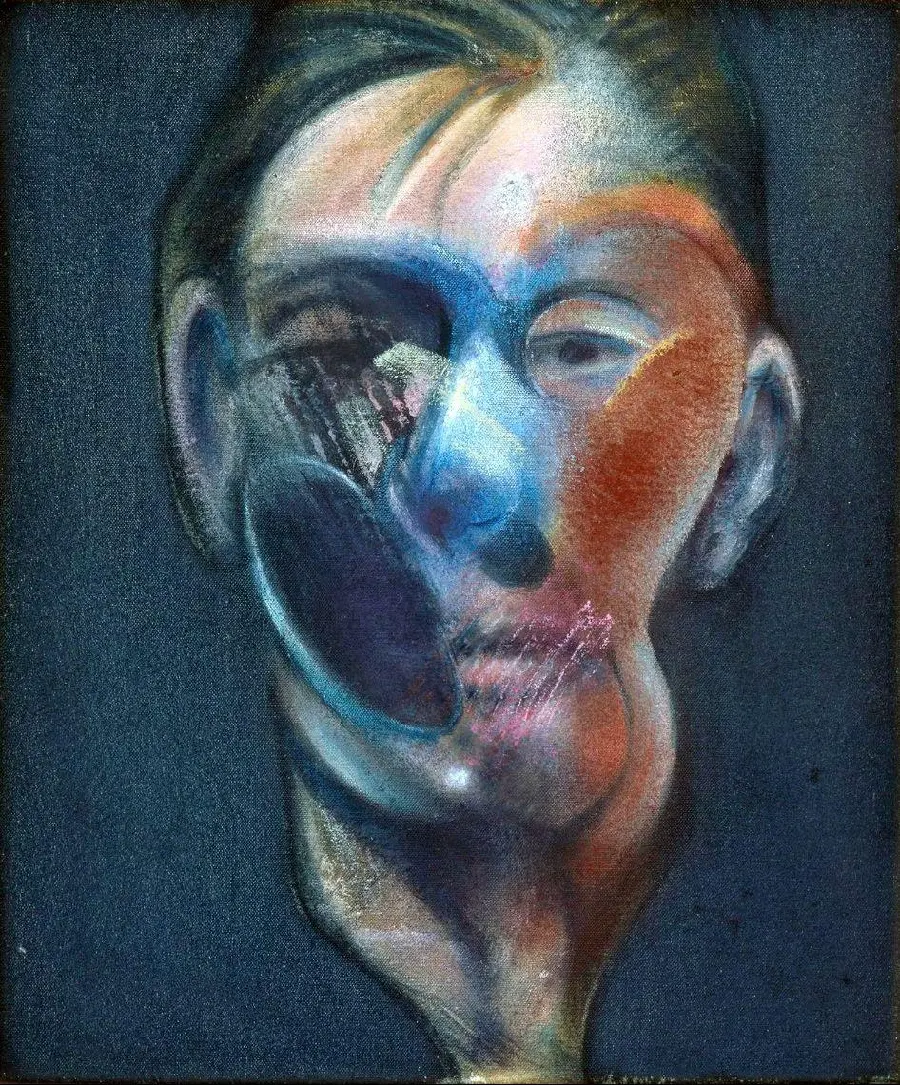 Painting by Francis Bacon, Self-Portrait (1976)